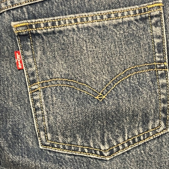 Levi’s Denim Mom Skirt Big E Size 31 Preowned - Picture 6 of 13